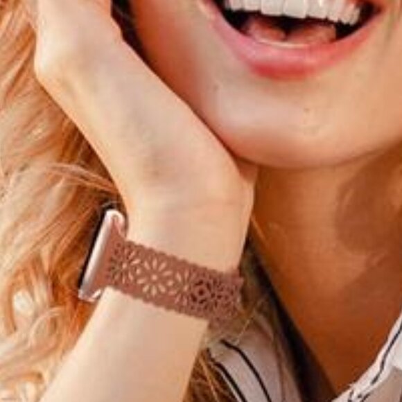 NEW Set of 5 Lace Stylish Apple Watch Bands - Picture 4 of 5